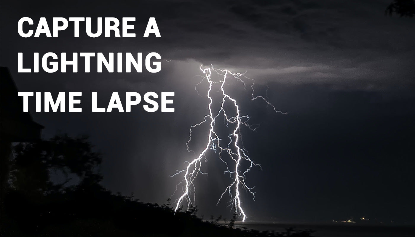 How to Capture Lightning Time Lapse