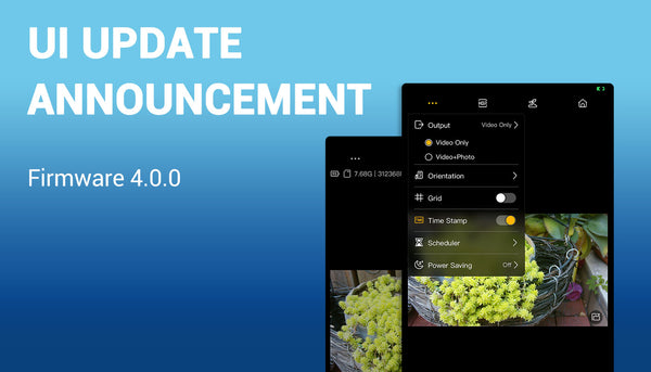 Firmware 4.0.0 update announcement