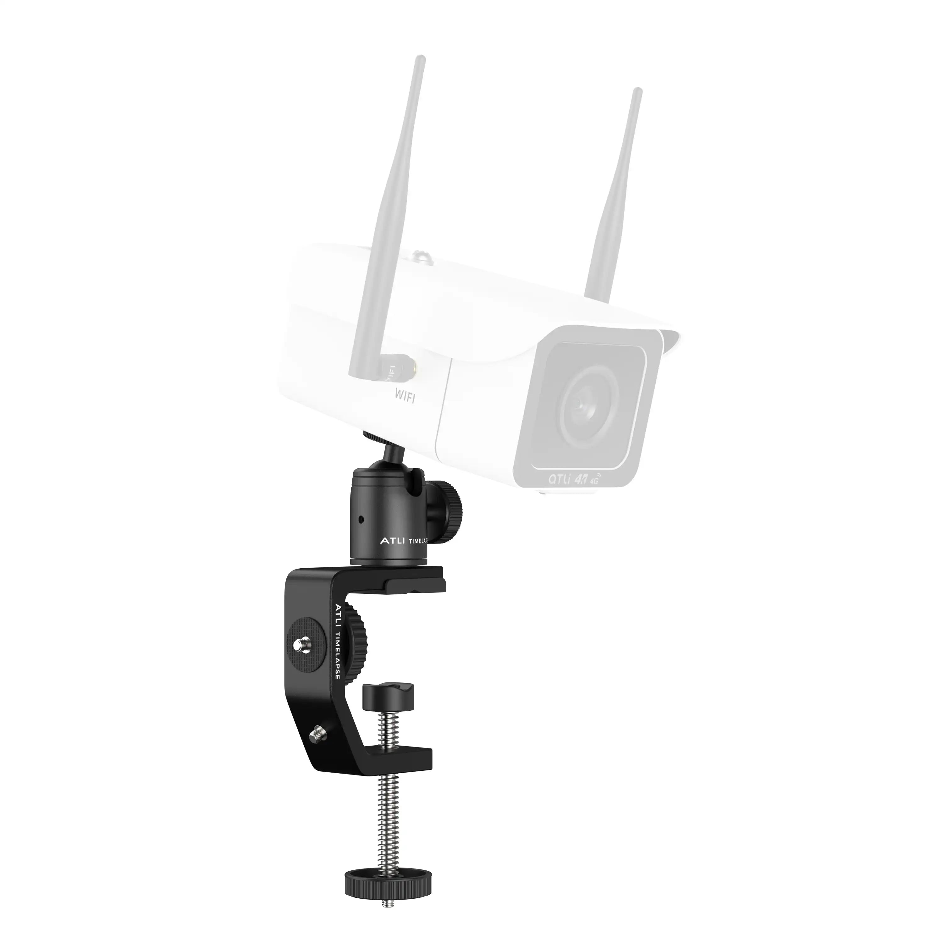 304 Stainless Steel C-Clamp and Ball Head