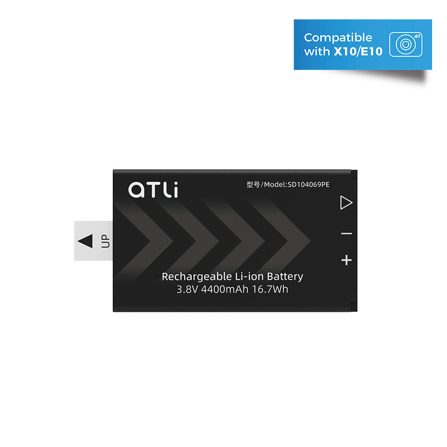 Rechargeable Li-ion Battery for X10 & E10