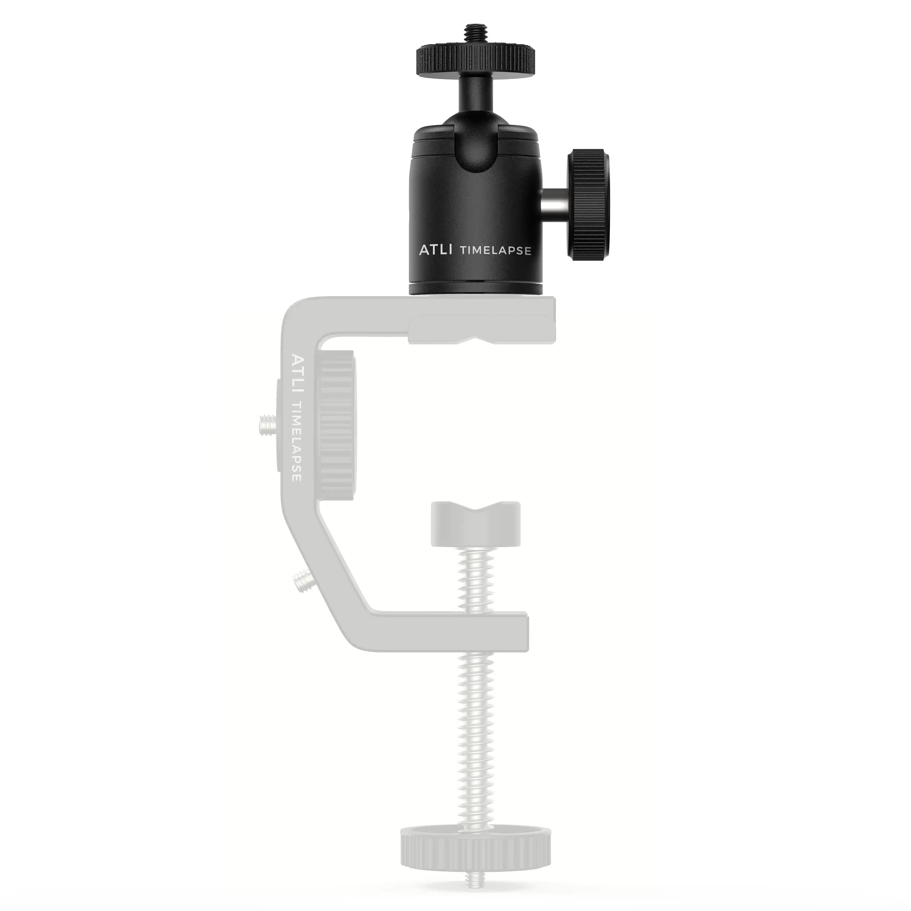 304 Stainless Steel Ball Head with 1/4" Tripod Mount
