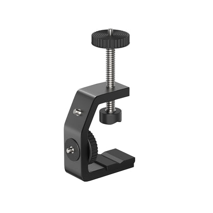 304 Stainless Steel C-Clamp with 1/4" Tripod Mount